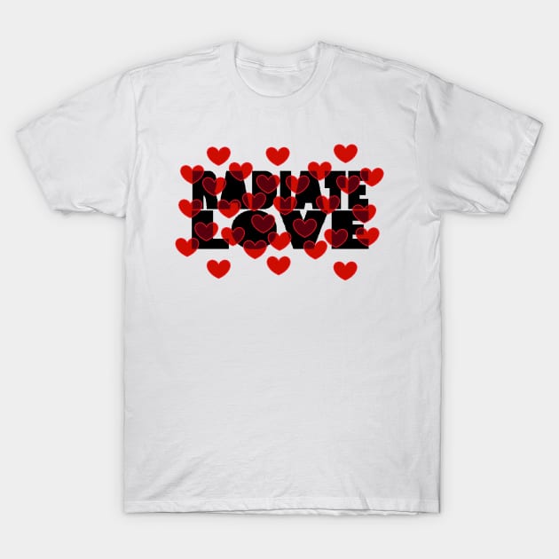 Radiate Love T-Shirt by razorcitywriter